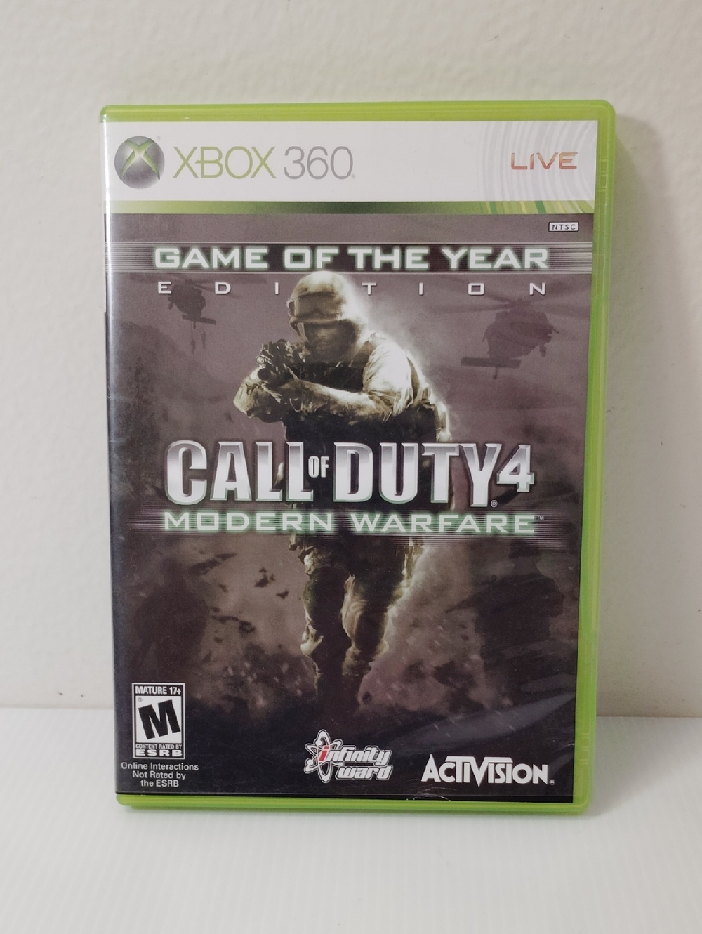 Microsoft Xbox 360 Call of Duty 4: Modern Warfare (Green Case)